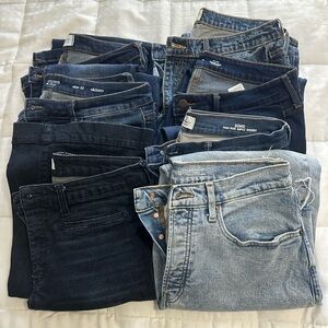 Women's Jeans Collection - Dark and Light Blue